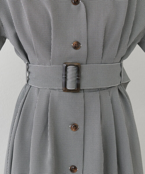 natural couture（ナチュラルクチュール）の「開衿レディシャツワンピース（ワンピース・レディース・モカ/スミクロ/その他1/ボルドー・FREE）」の14枚目の写真