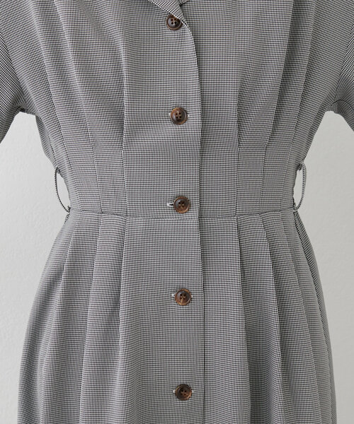 natural couture（ナチュラルクチュール）の「開衿レディシャツワンピース（ワンピース・レディース・モカ/スミクロ/その他1/ボルドー・FREE）」の17枚目の写真