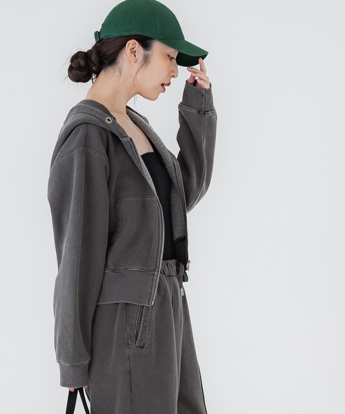 【HUECLOSET】 ★送料・関税込★ ピグメントパーカー HARE パーカー 「UNDERGROUND MODE SET UP対応」ピグメント