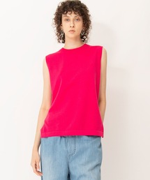 Johnbull | ドライコットンノースリーブニット(ニット/セーター)