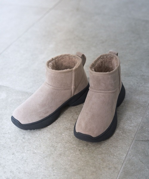 セール】【耐滑/撥水/抗菌防臭】滑りにくい撥水ムートンブーツ（ブーツ