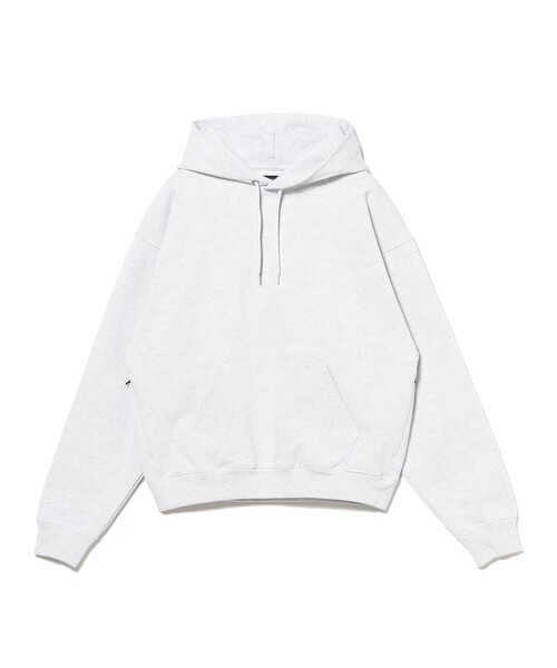 BEAMS（ビームス）の「ショートレングス スウェット フーディ（パーカー・メンズ・アッシュグレー/ブラック・S/M/L/XL）」の8枚目の写真