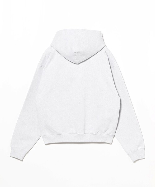 BEAMS（ビームス）の「ショートレングス スウェット フーディ（パーカー・メンズ・アッシュグレー/ブラック・S/M/L/XL）」の11枚目の写真