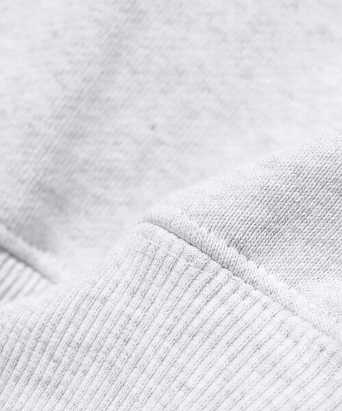 BEAMS（ビームス）の「ショートレングス スウェット フーディ（パーカー・メンズ・アッシュグレー/ブラック・S/M/L/XL）」の12枚目の写真