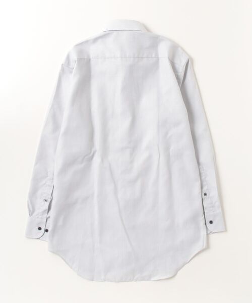 HARUYAMA(ハルヤマ)の「【形態安定】長袖ワイシャツ セミワイド チェック ビバリーヒルズポロクラブ 通年(ビジネスシャツ・メンズ・ライトグレー・S80/首回り39cm-裄丈78cm/M82/首回り41cm-裄丈80cm/L84/LL86/首回り45cm-裄丈86cm/首回り43cm-裄丈82cm)」の5枚目の写真