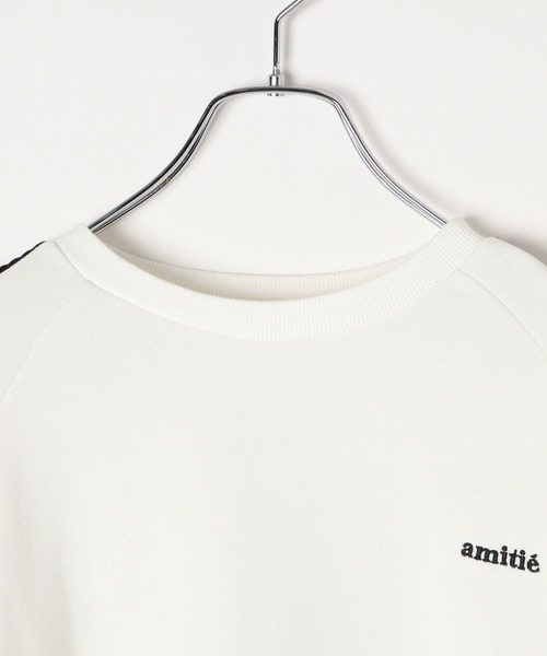 GLOBAL WORK（グローバルワーク）の「乾きやすいラインリボンスウェット/252067（スウェット・キッズ・オフホワイト/ブラック・130cm/140cm/150cm/160cm）」の20枚目の写真