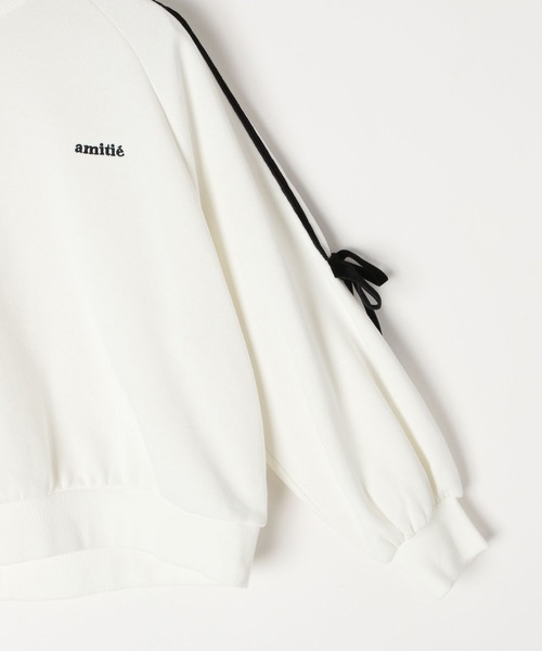 GLOBAL WORK（グローバルワーク）の「乾きやすいラインリボンスウェット/252067（スウェット・キッズ・オフホワイト/ブラック・130cm/140cm/150cm/160cm）」の22枚目の写真