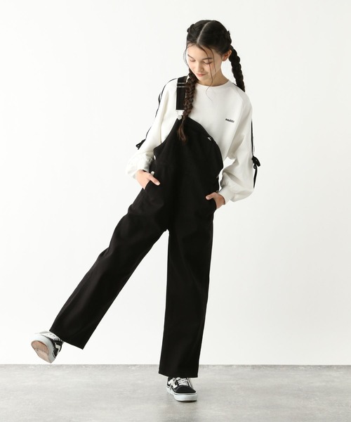 GLOBAL WORK（グローバルワーク）の「乾きやすいラインリボンスウェット/252067（スウェット・キッズ・オフホワイト/ブラック・130cm/140cm/150cm/160cm）」の10枚目の写真