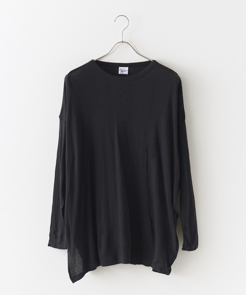 R.P.miller/ミラー Sheer Crew L/S tee シア―トップス（Tシャツ