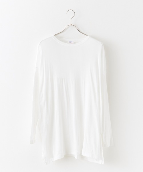 tシャツ R.P.miller/ミラー Sheer Crew L/S tee シア―トップス レディース R.P.miller/ミラー Sheer Crew L/S tee シア―トップス（Tシャツ