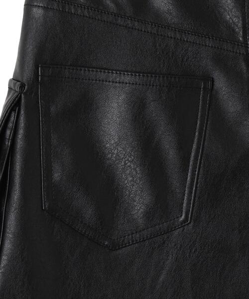 WEGO（ウィゴー）の「WEGO/ヴィンテージライクPUカーゴミニスカート（スカート・レディース・ブラック/グレー・FREE）」の22枚目の写真