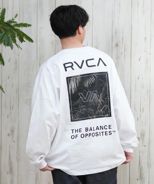 セール】RVCA/ルーカ ロンTee/長袖Tシャツ ボックスロゴ