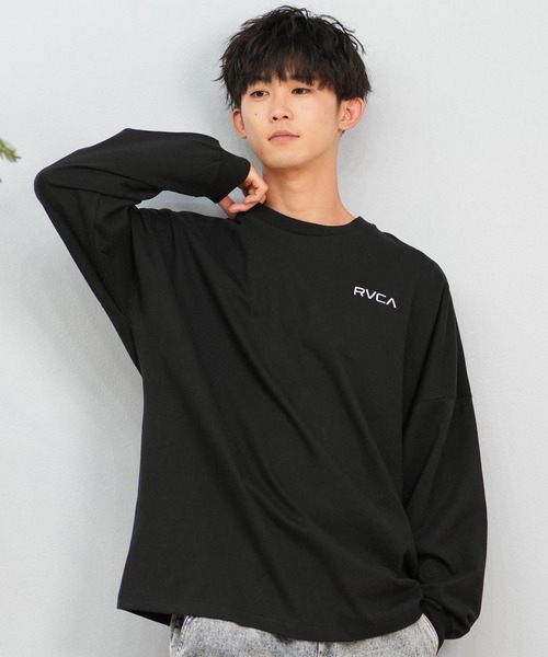 【RVCA】ボックスロゴ Tシャツ ★男女共におすすめ♪ RVCA】ボックスロゴ Tシャツ ☆男女共におすすめ♪ (RVCA/T