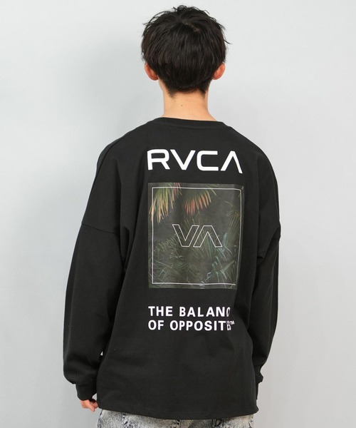 RVCA(ルーカ)の「RVCA/ルーカ ロンTee/長袖Tシャツ ボックスロゴ オーバーサイズ ユニセックス BF041-153(Tシャツ/カットソー・メンズ・ホワイト/ベージュ/ブラック・L/S/M)」の11枚目の写真