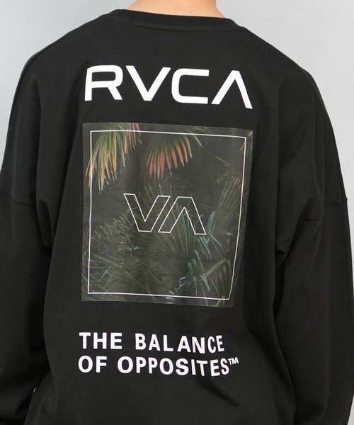 RVCA(ルーカ)の「RVCA/ルーカ ロンTee/長袖Tシャツ ボックスロゴ オーバーサイズ ユニセックス BF041-153(Tシャツ/カットソー・メンズ・ホワイト/ベージュ/ブラック・L/S/M)」の15枚目の写真
