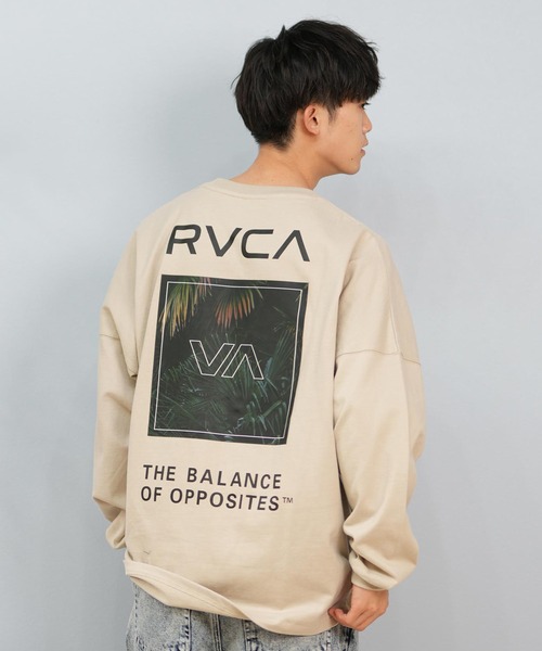 RVCA(ルーカ)の「RVCA/ルーカ ロンTee/長袖Tシャツ ボックスロゴ オーバーサイズ ユニセックス BF041-153(Tシャツ/カットソー・メンズ・ホワイト/ベージュ/ブラック・L/S/M)」の17枚目の写真