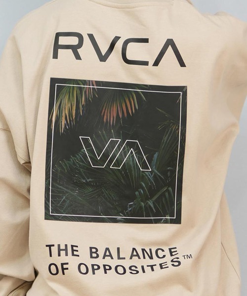 RVCA(ルーカ)の「RVCA/ルーカ ロンTee/長袖Tシャツ ボックスロゴ オーバーサイズ ユニセックス BF041-153(Tシャツ/カットソー・メンズ・ホワイト/ベージュ/ブラック・L/S/M)」の21枚目の写真