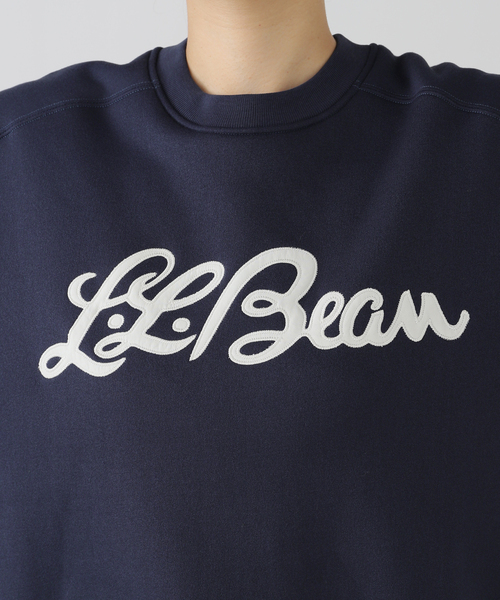 L.L.Bean(エルエルビーン)の「L.L.BEAN/エルエルビーン ロゴスウェット 4475-7151(スウェット・レディース・ネイビー・FREE)」の10枚目の写真