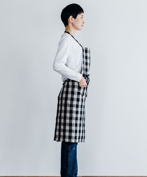 fog(フォグ)リネンデイリーエプロン W84×L85cm(エプロン)|fog linen work(フォグリネンワーク) fog(フォグ)リネンデイリーエプロン W84×L85cm(エプロン)|fog linen work(フォグリネンワーク)