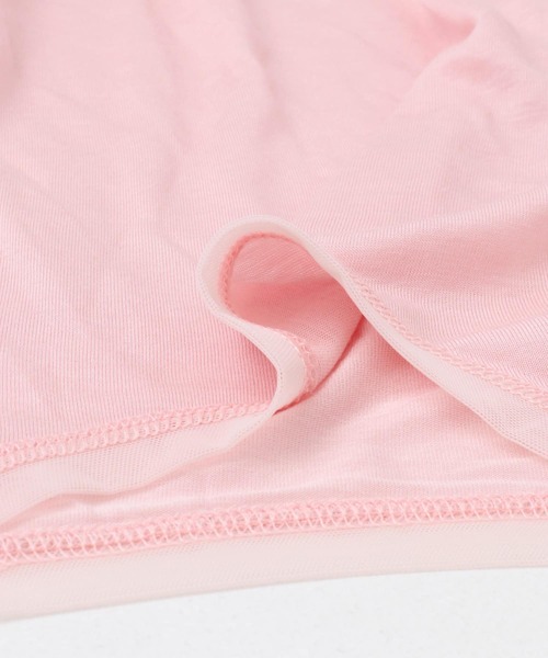 SENSE OF PLACE by URBAN RESEARCH(センスオブプレイスバイアーバンリサーチ)の「シアーレイヤードTシャツ(Tシャツ/カットソー・レディース・アイボリー/ブラック/ピンク・ONE)」の7枚目の写真