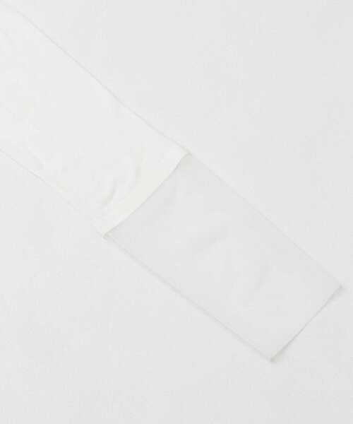 SENSE OF PLACE by URBAN RESEARCH(センスオブプレイスバイアーバンリサーチ)の「シアーレイヤードTシャツ(Tシャツ/カットソー・レディース・アイボリー/ブラック/ピンク・ONE)」の8枚目の写真