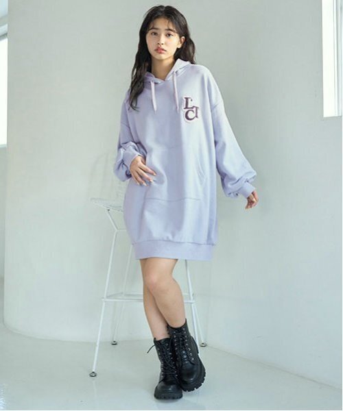 セール】【GOODPRICE】サガラワンポパーカワンピース