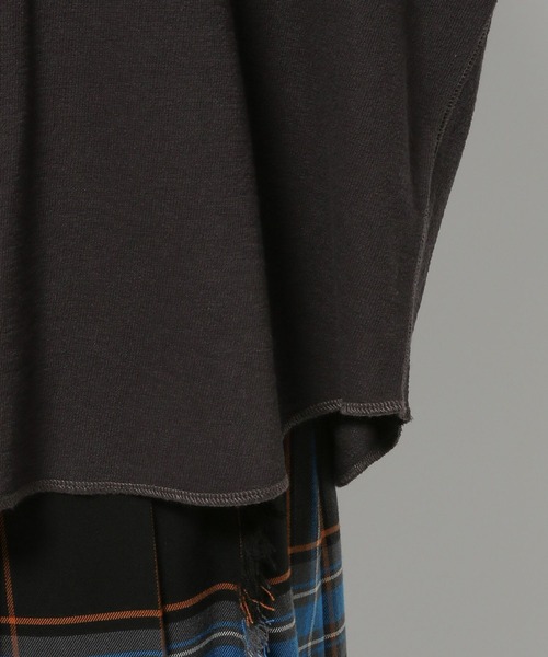 niko and...（ニコアンド）の「ミニパイルステッチプルオーバー（Tシャツ/カットソー・レディース・アイボリー/ホワイト/ライトグリーン/ピンク/チャコール・LARGE/MEDIUM）」の19枚目の写真