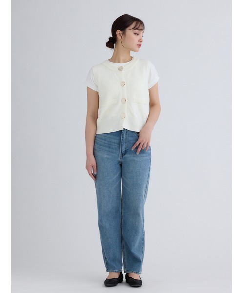 Edit Sheen(エディットシーン)の「ストレートデニムパンツ(デニムパンツ・レディース・ブルー・S/M)」の22枚目の写真