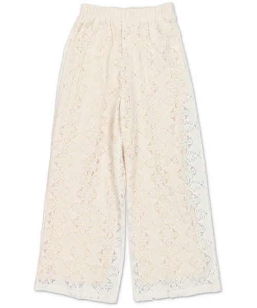 Lull（ルル）の「【Lull / ルル】セットアップ対応 / 総レースパンツ（その他パンツ・レディース・ブラック/ブルー/オフホワイト・ONESIZE）」の22枚目の写真