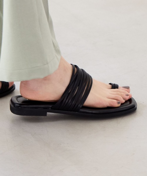 HIMIKO（ヒミコ）の「【HIMIKO】【ZOZOTOWN限定デザイン】トングコードストラップサンダル/650202（サンダル・レディース・ブラック/シルバー・MEDIUM/SMALL/X-LARGE/LARGE）」の19枚目の写真