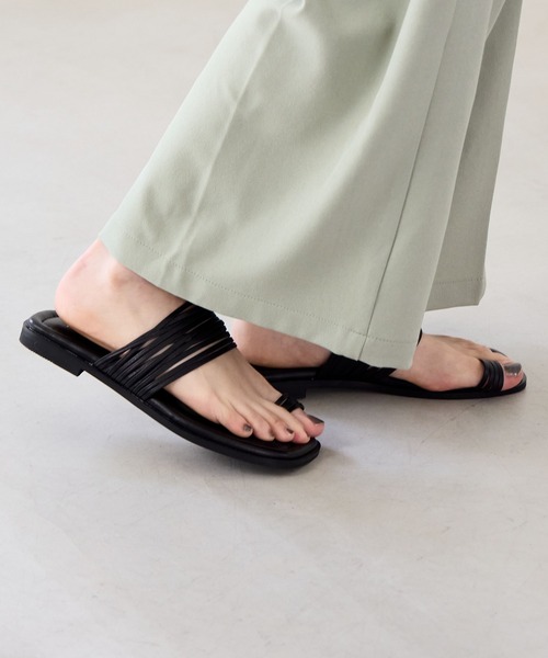 HIMIKO（ヒミコ）の「【HIMIKO】【ZOZOTOWN限定デザイン】トングコードストラップサンダル/650202（サンダル・レディース・ブラック/シルバー・MEDIUM/SMALL/X-LARGE/LARGE）」の18枚目の写真