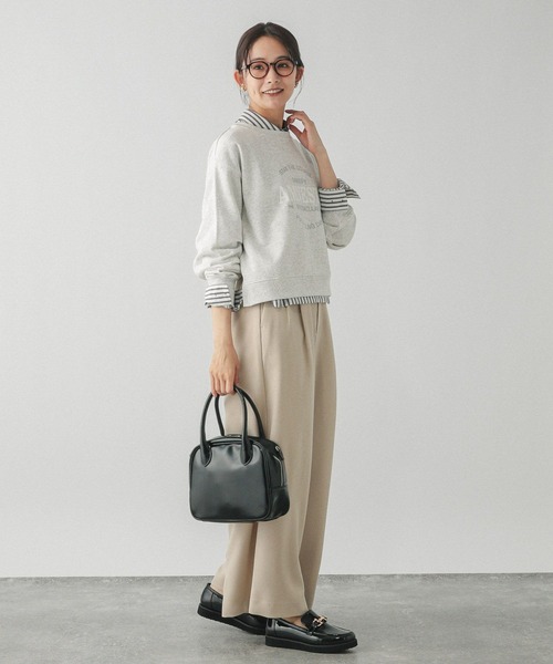 セール】乾きやすいスウェットプリント長袖/286082（スウェット