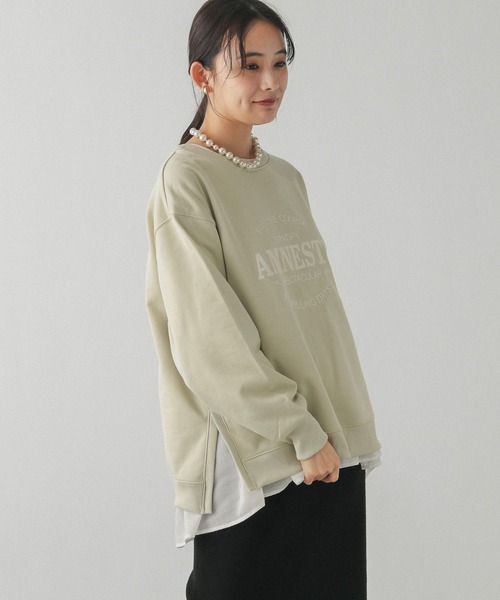 セール】乾きやすいスウェットプリント長袖/286082（スウェット