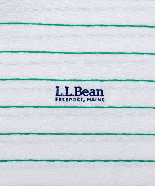 L.L.Bean（エルエルビーン）の「【JAPAN EDITION】ユニオン・ロングスリーブ・ティ（Tシャツ/カットソー・メンズ・ネイビー/ホワイト×グリーン/ライトグレー/ホワイト・SMALL/MEDIUM/LARGE/X-LARGE）」の19枚目の写真