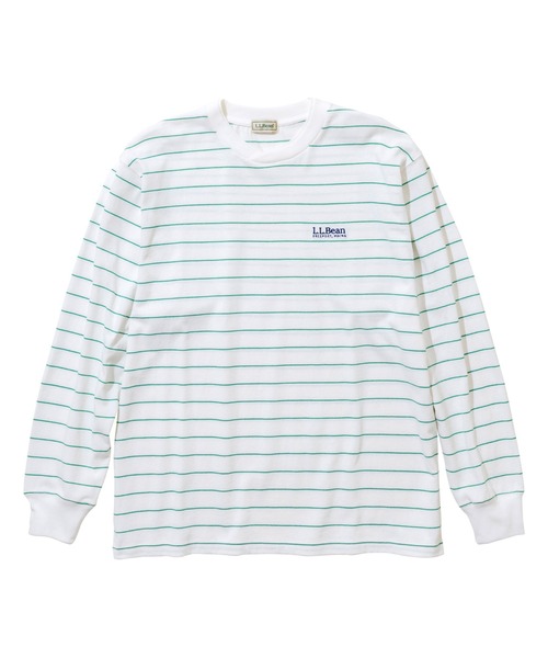 L.L.Bean（エルエルビーン）の「【JAPAN EDITION】ユニオン・ロングスリーブ・ティ（Tシャツ/カットソー・メンズ・ネイビー/ホワイト×グリーン/ライトグレー/ホワイト・SMALL/MEDIUM/LARGE/X-LARGE）」の20枚目の写真