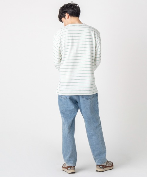 L.L.Bean（エルエルビーン）の「【JAPAN EDITION】ユニオン・ロングスリーブ・ティ（Tシャツ/カットソー・メンズ・ネイビー/ホワイト×グリーン/ライトグレー/ホワイト・SMALL/MEDIUM/LARGE/X-LARGE）」の18枚目の写真