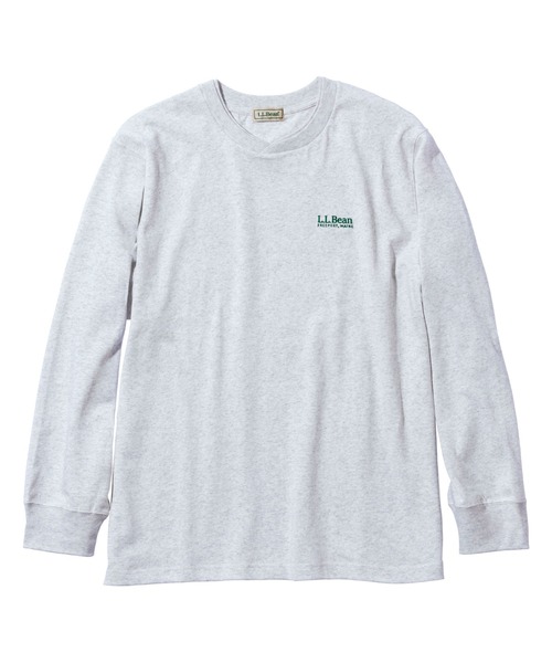 L.L.Bean（エルエルビーン）の「【JAPAN EDITION】ユニオン・ロングスリーブ・ティ（Tシャツ/カットソー・メンズ・ネイビー/ホワイト×グリーン/ライトグレー/ホワイト・SMALL/MEDIUM/LARGE/X-LARGE）」の9枚目の写真