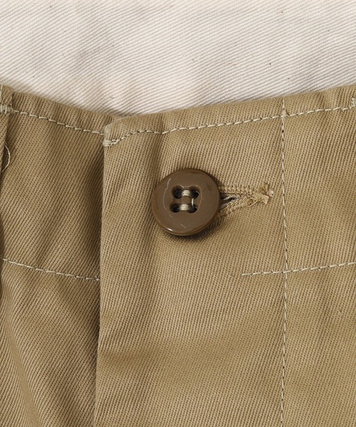 orSlow（オアスロウ）の「Orslow / オアスロウ：VINTAGE FIT ARMY TROUSERS(UNISEX)：03-V5361-40[STD]（チノパンツ・メンズ・カーキ・1）」の5枚目の写真