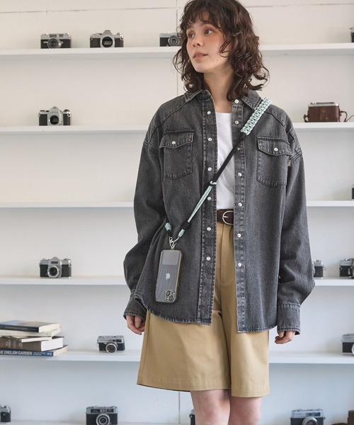 デニムショルダー編み込みストラップ付き 楽天市場】ショートパンツ 作業服 ショートカーゴ デニム