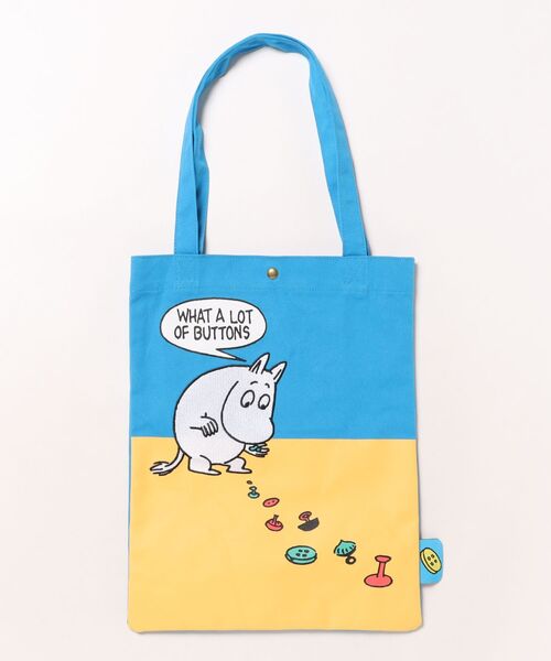 MOOMIN(ムーミン)の「【 MOOMIN 】 ナラティブトート 25S1(トートバッグ・レディース・ブルー/レッド/グリーン・FREE)」の1枚目の写真
