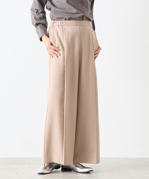 LOGEMENT DE CLAIRE(ロジュモンドクレール)の「タックワイドパンツ(その他パンツ・レディース・ネイビー/ブラック/ベージュ・3/2)」の7枚目の写真
