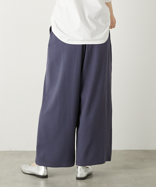 LOGEMENT DE CLAIRE(ロジュモンドクレール)の「タックワイドパンツ(その他パンツ・レディース・ネイビー/ブラック/ベージュ・3/2)」の13枚目の写真