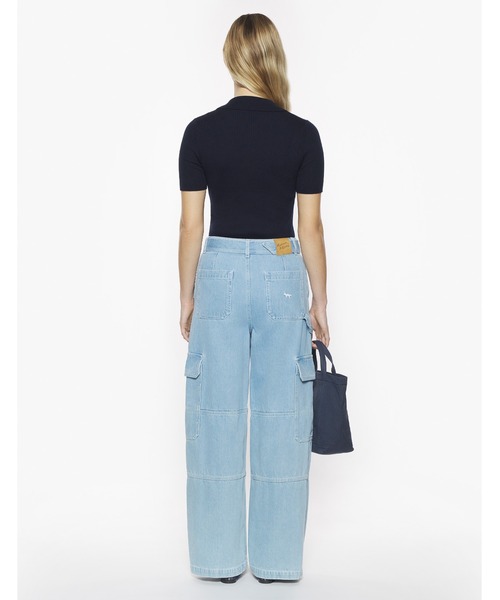 メゾンキツネ ポロシャツ BABY FOX PATCH REGULAR POLO ☆Maison Kitsune☆BABY FOX PATCH REGULAR POLO☆大人気☆ (MAISON