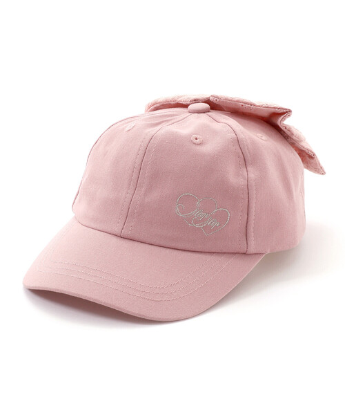 SLAP SLIP(スラップスリップ)の「ラメ刺しゅうバックリボンキャップ(52~54cm)(キャップ・キッズ・パープル/ピンク・S/M)」の13枚目の写真