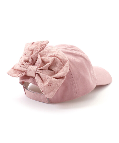 SLAP SLIP(スラップスリップ)の「ラメ刺しゅうバックリボンキャップ(52~54cm)(キャップ・キッズ・パープル/ピンク・S/M)」の14枚目の写真