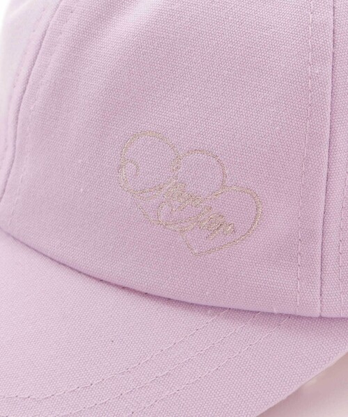 SLAP SLIP(スラップスリップ)の「ラメ刺しゅうバックリボンキャップ(52~54cm)(キャップ・キッズ・パープル/ピンク・S/M)」の11枚目の写真