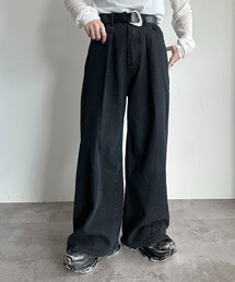 apres jour mignon | タックワイドデニム【ZOZOTOWN限定アイテム】(デニムパンツ)