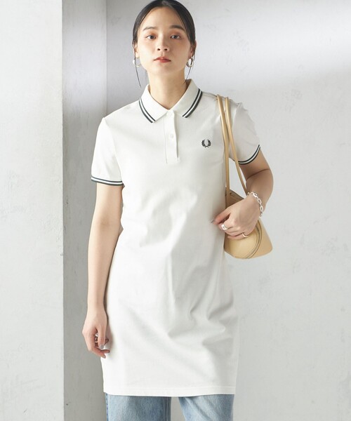 FRED PERRY（フレッドペリー）の「FRED PERRY:D3600 THE TWIN TIPPED ONE PIECE（ワンピース・レディース・ホワイト/ブラック・ONE SIZE）」の7枚目の写真