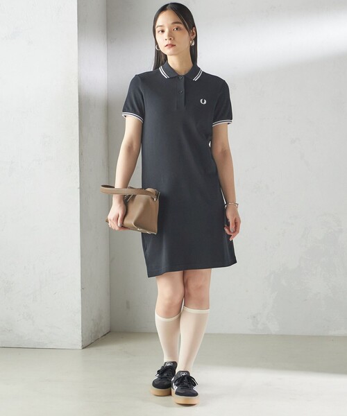 FRED PERRY（フレッドペリー）の「FRED PERRY:D3600 THE TWIN TIPPED ONE PIECE（ワンピース・レディース・ホワイト/ブラック・ONE SIZE）」の18枚目の写真