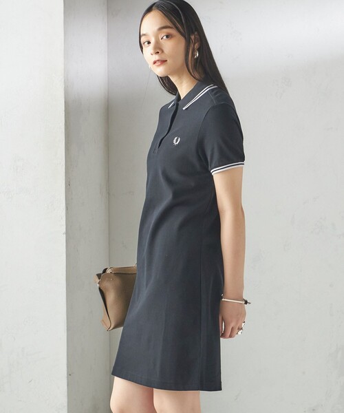 フレッドペリー FRED PERRY D3600 レディース ワンピース フレッドペリー レディース ツインティップド ドレス D3600